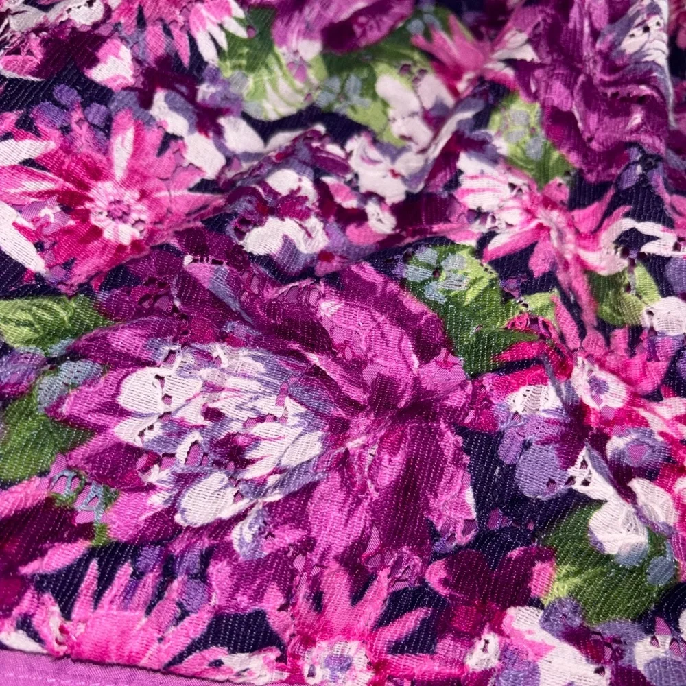 Gymboree Purple Floral Girls Dress